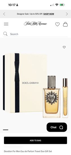 Men / original Dolce&gabana  set 3.3 FL. Oz