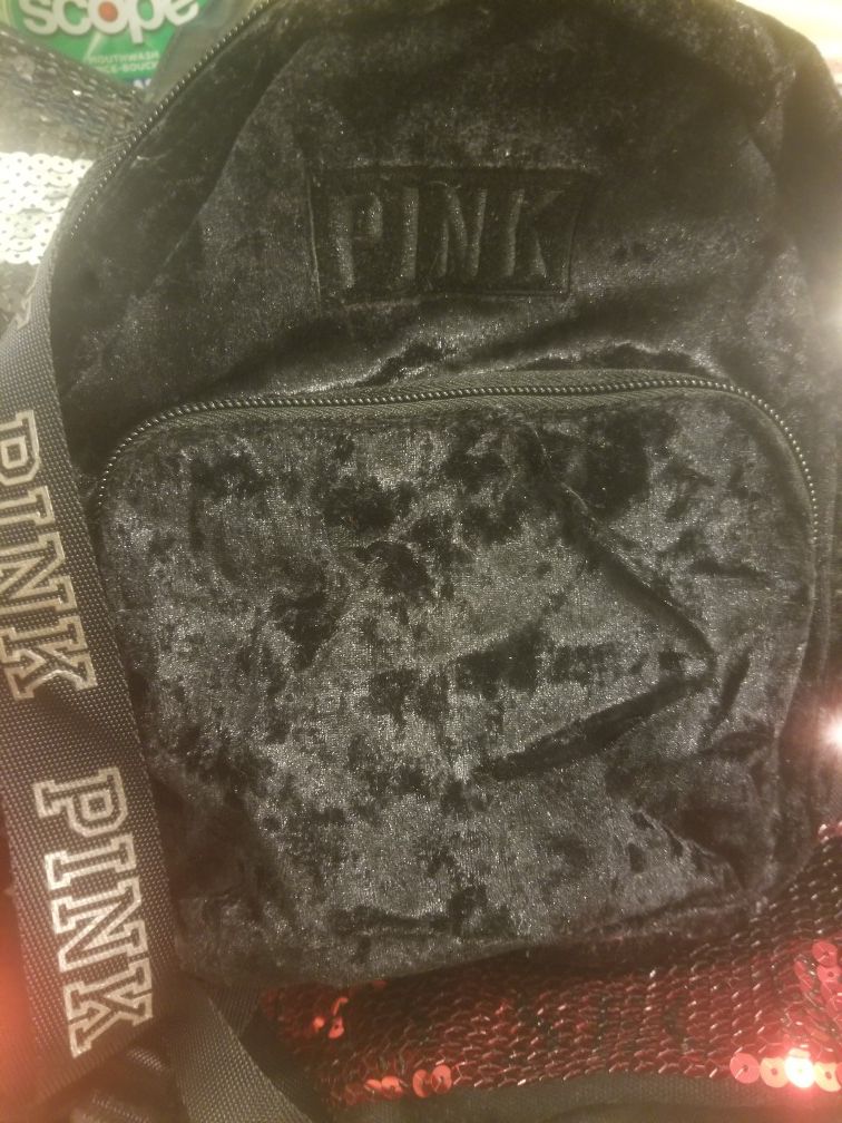 PINK mini backpack