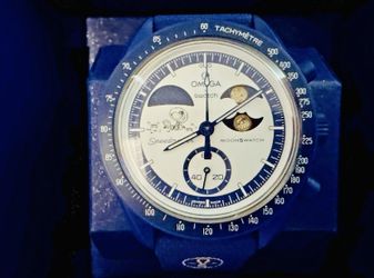 SWATCH X OMEGA MOONSWATCH MISSION TO EARTHPHASE MOONSHINE GOLD - IN HAND 🌎🌙