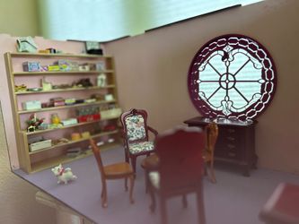 One room dollhouse furnishings