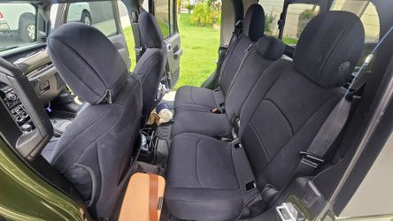 Jeep Gadiator seat covers and weather floor mats