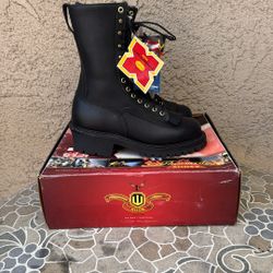 WORK BOOTS THOROGOOD SOFT TOE SIZE 7.5 MENS 