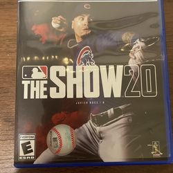 MLB the Show 20 PlayStation 4 Exclusive Excellent Quality Disc