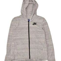 Nike Grey and Black Sportswear Advance Jacket