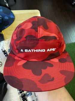 BAPE Color Canp Jet Cap Red