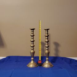 Brass Candle Holders 
