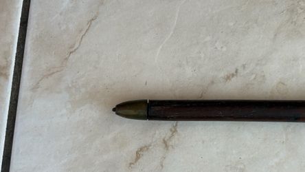Antique Brass Hook handle walking stick
