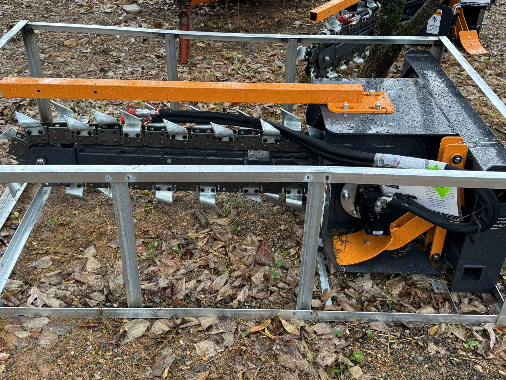 Skid Steer Trencher Attachment