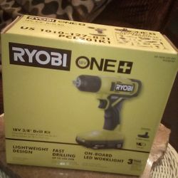 Brand New Ryobi Drill Kit 