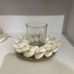 Shell Candle Holder $2