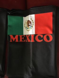 Mexico flag tube mask new