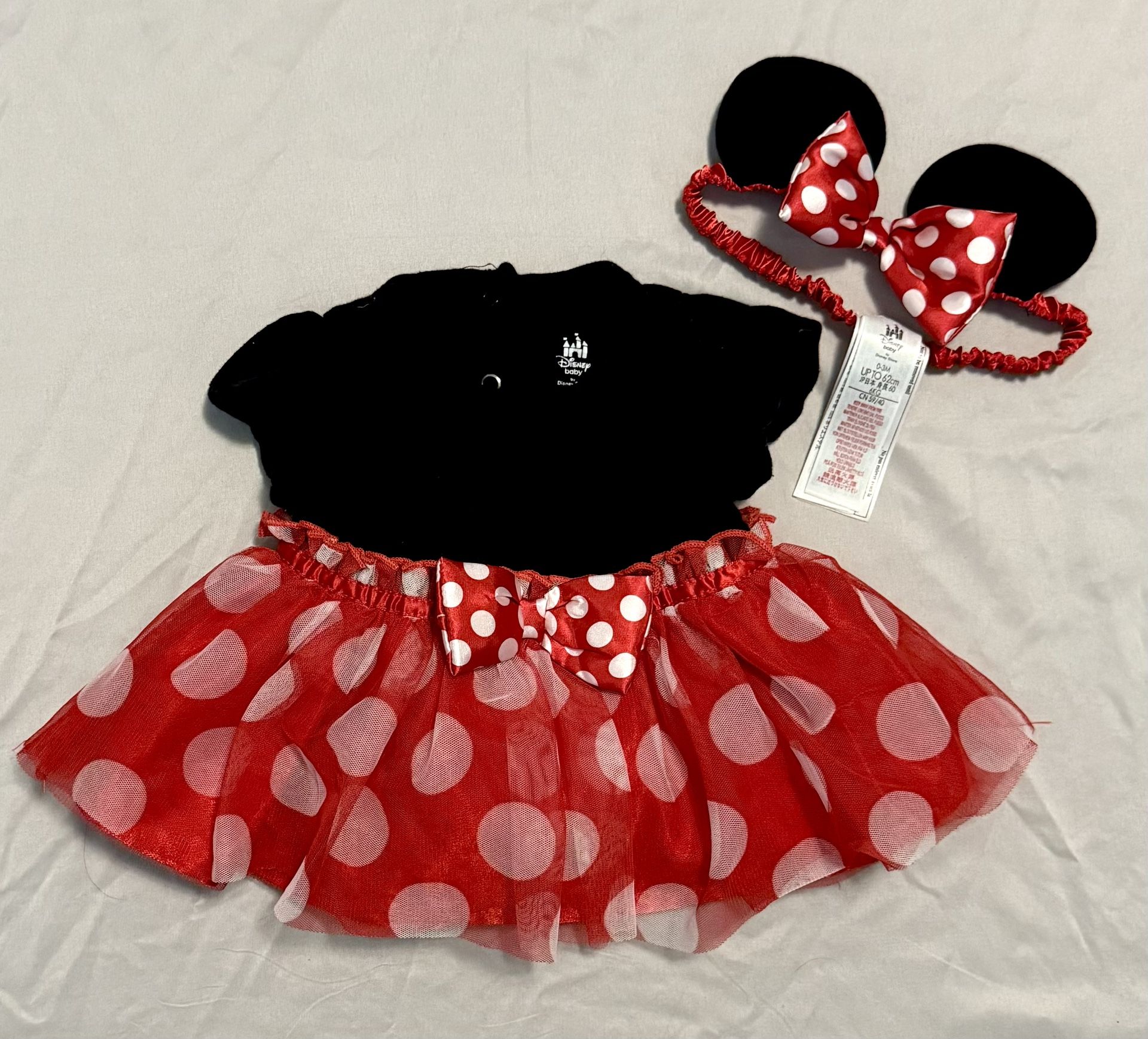 Disney Store Minnie Mouse Costume Halloween