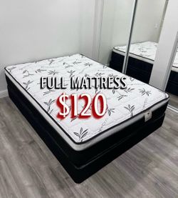 New full Mattress Only $120