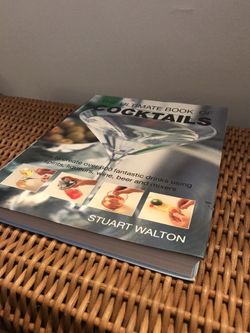 The Ultimate Books of Cocktails by Stuart Walton Huge Detailed Pictured Mixology Drink Guide
