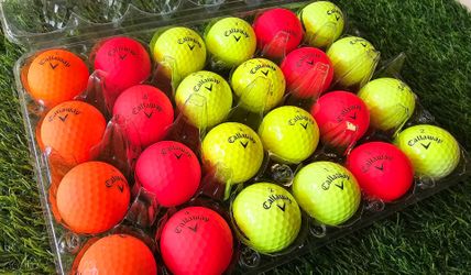 Callaway Supersoft Colors • 24 Golf Balls • $30