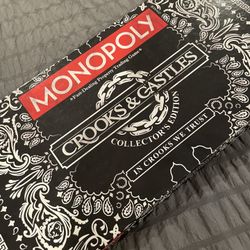 MONOPOLY CROOKS & CASTLES COLLECTOR’S EDITION