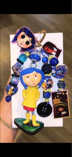 Sample: Coraline bag charm