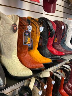 Nuevas Botas Vaqueras de Piel original