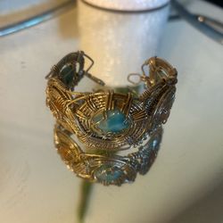 Beautiful Silver Wrapped Bracelet