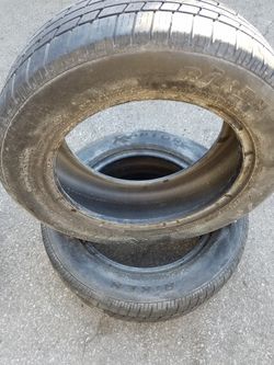 2 used 15" tires