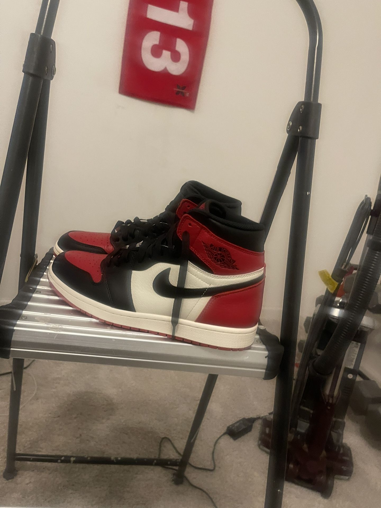 Jordan 1 Bred Toe