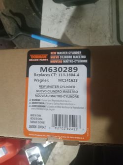 Brand new never used master cylinder