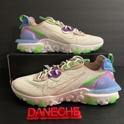 Nike NSW React Vision Fossil Vachetta Tan Women’s Shoe Size 12 CI7523-200 D/MS/X