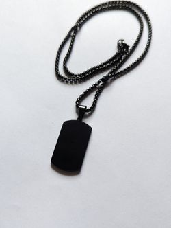 Black tone premium pendant