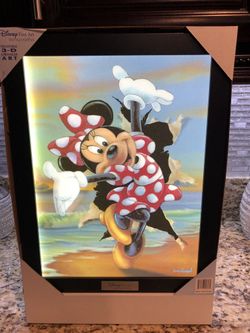 Minnie Mouse Disney Officially Licensed 3D LED Collector Frame Sign