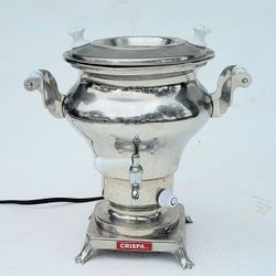CRISPA ES-130 STAINLESS STEEL ELECTRIC SAMOVAR 4.5 LITERS MADE IN GERMANY