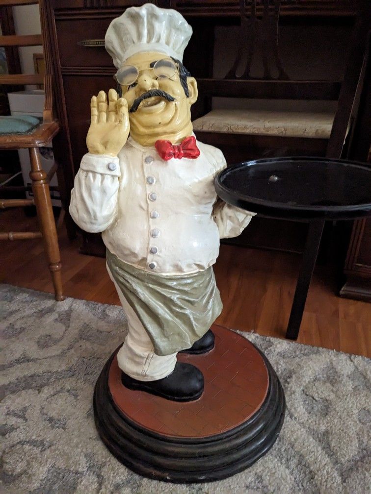 Fat Chef Statue
