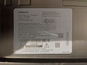 50" Samsung smart TV