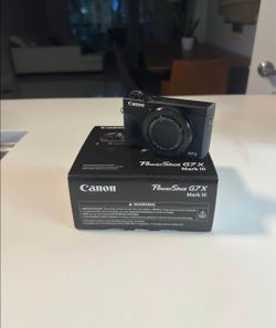Canon powershot G7X Mark lll