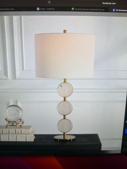 Three Rings  Table Lamps (2)