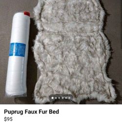 Puprug Faux Fur Bed 