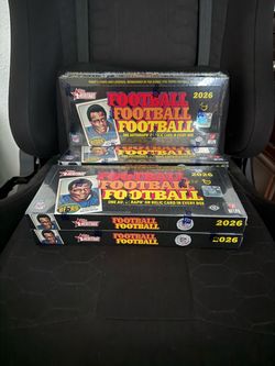 2026 Topps Heritage Football Hobby Box NFL