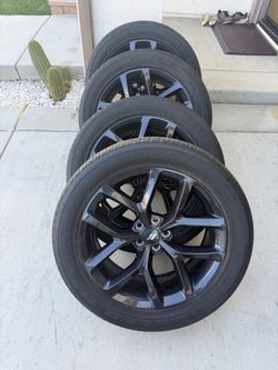 Dodge Charger OEM wheels (Rims) and tires