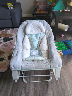 Ingenuity Keep Cozy 3-in-1 Grow with Me Vibrating Baby Bouncer, Seat & Infant to Toddler Rocker, Vibrations & -Toy Bar, 0-30 Months Up to 40 lbs (Weav