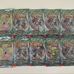 Journey Together Sealed Pack Lot x10