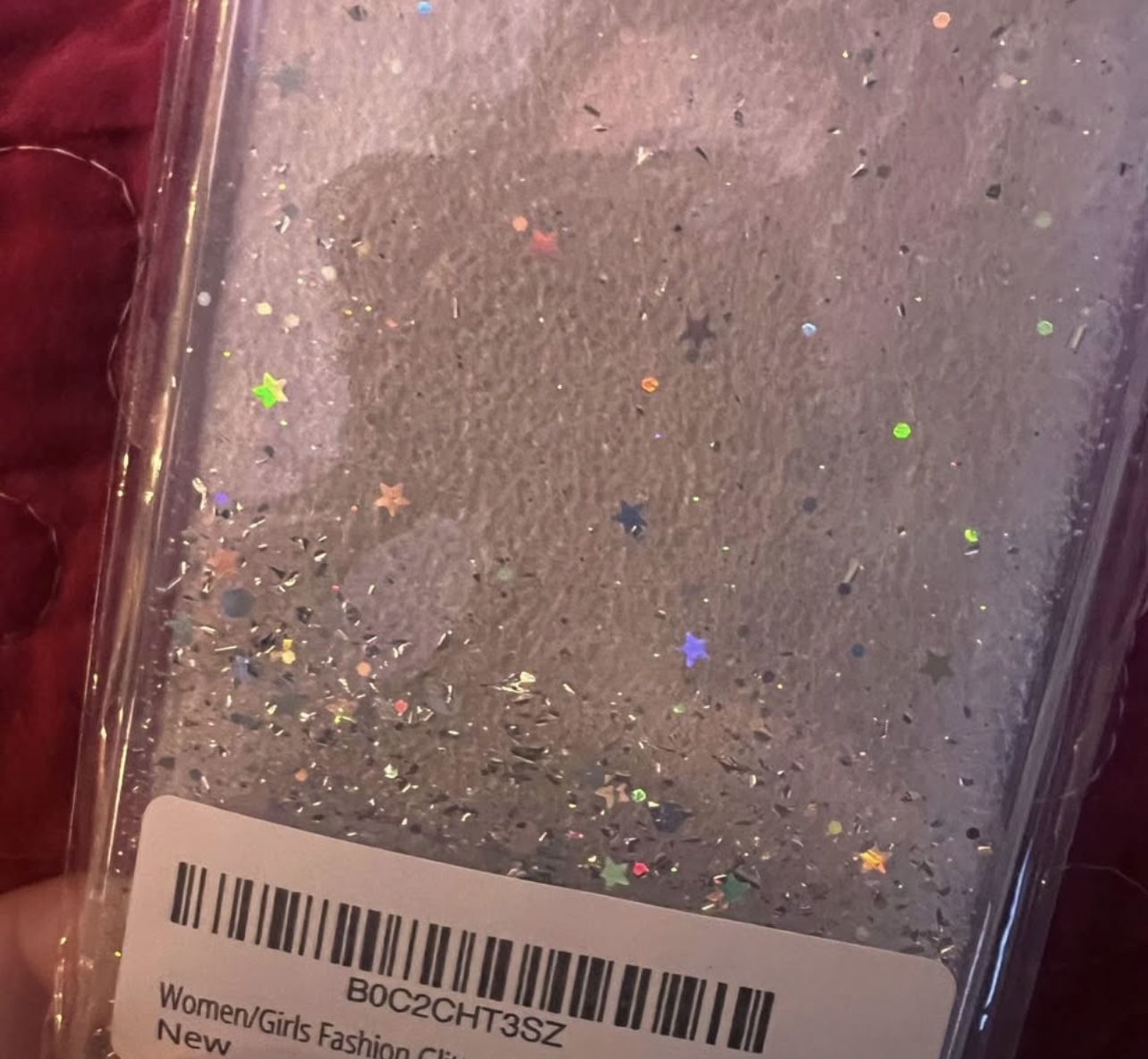 iphone 13 phone case glitter & stars $5 in 33312