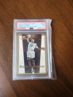Lebron James 2003 Upper Deck MVP Rising To The Occasion