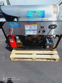 Hot water pressure washer new