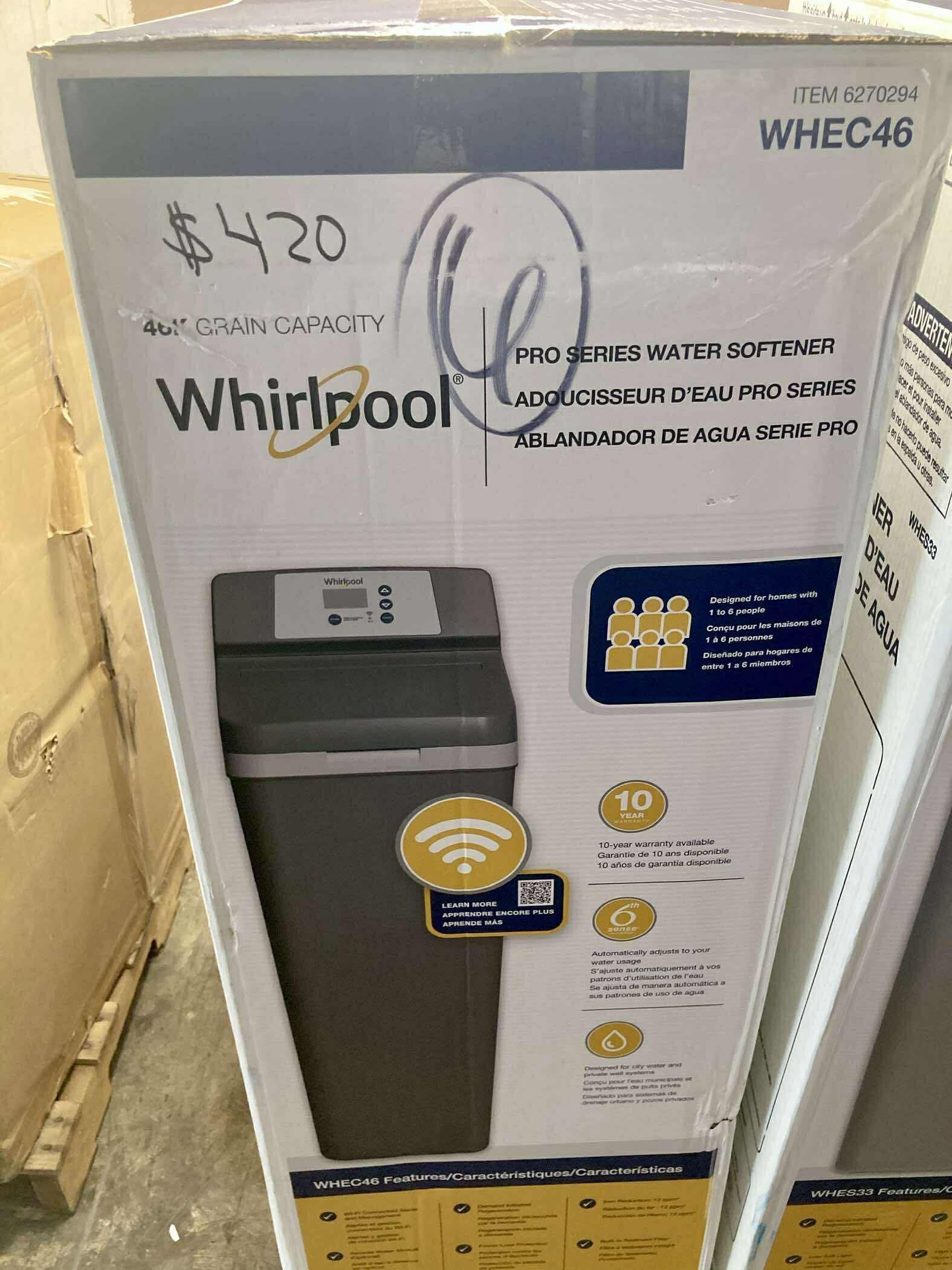 Whirlpool Water Softener