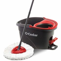 O-Cedar EasyWring Microfiber Spin Mop & Bucket System