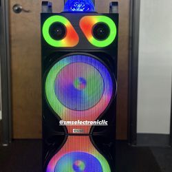 Bluetooth Speaker w/ 2x12" Woofers - Bass Boosted 