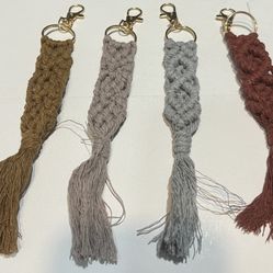 Braided Keychains 