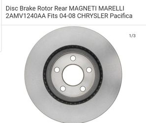 Chrysler rotors 04-08