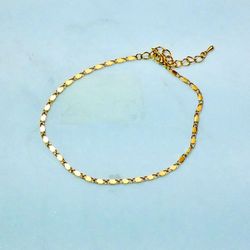 Fashion Anklets Gold Plated 25% Discount 