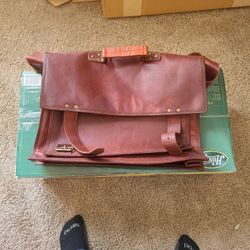 Passion Leather Case. Will Hold 18" Laptop W/accessories. Never Used.