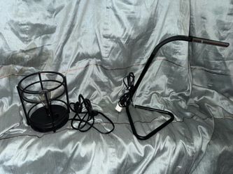 Two desk/table top lamps